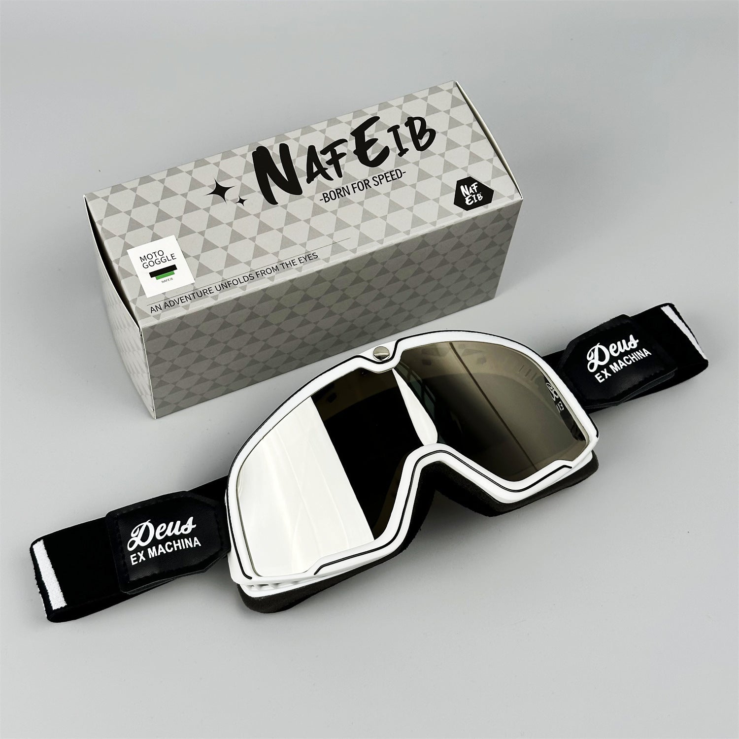 Japanese style DEUS motorcycle helmet goggles