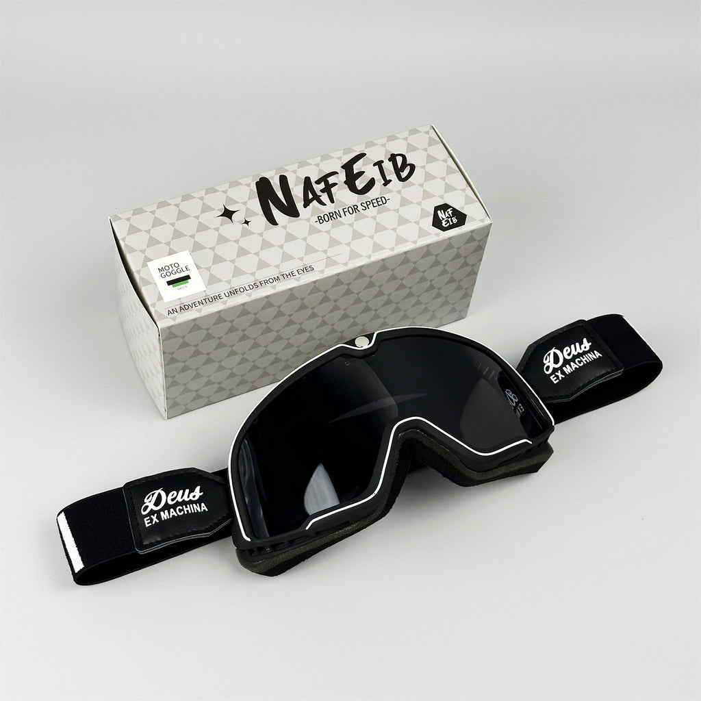 Japanese style DEUS motorcycle helmet goggles