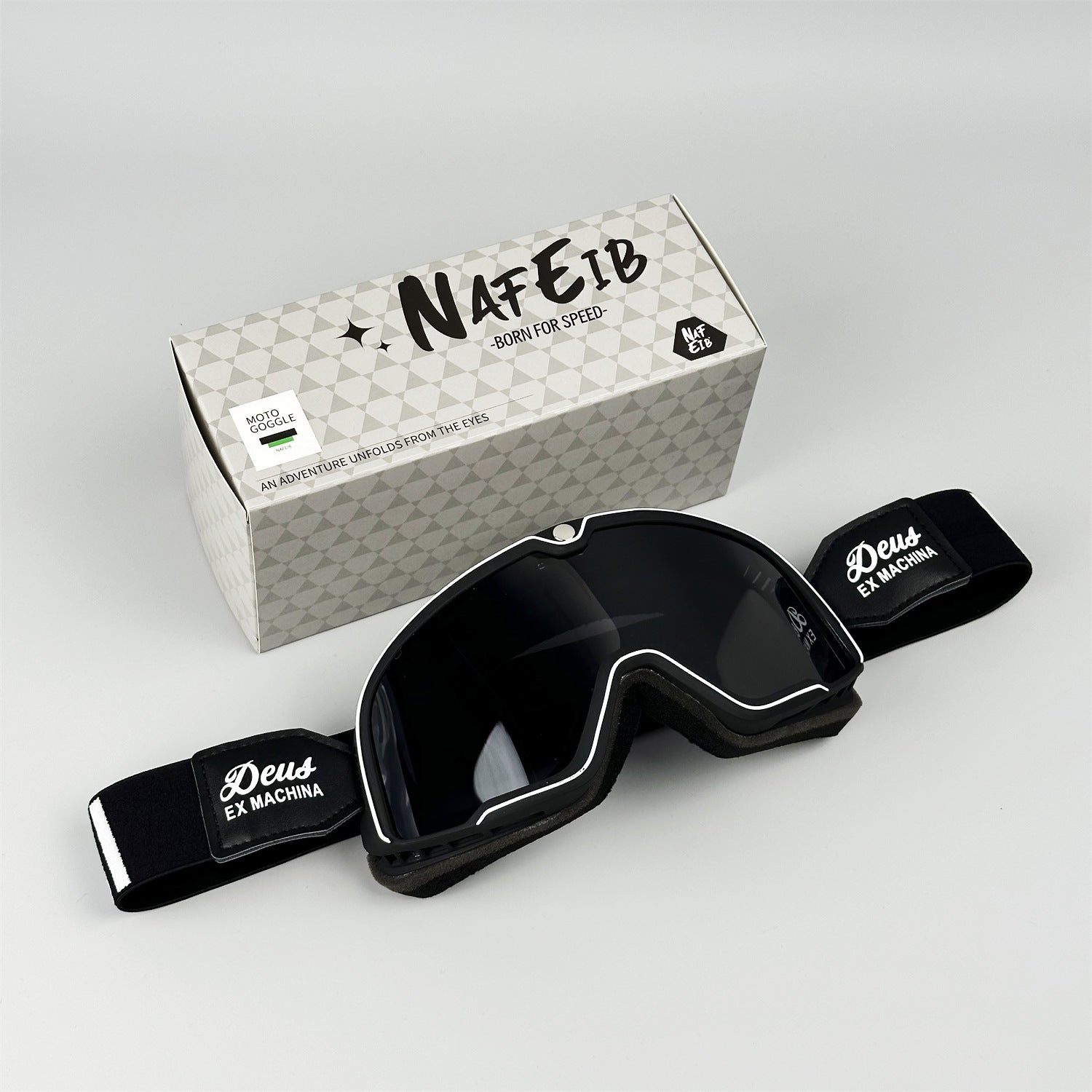 Japanese style DEUS motorcycle helmet goggles
