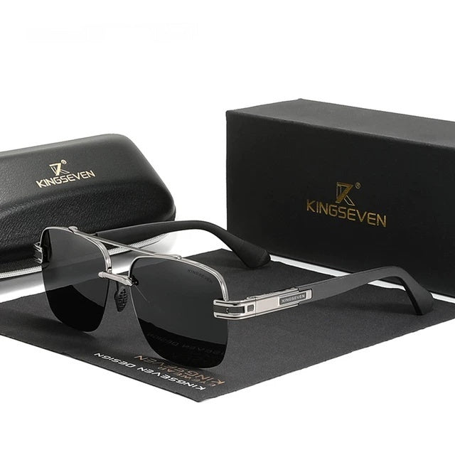 Men's anti-blind color change Polarized sunglasses Japanese-style premium