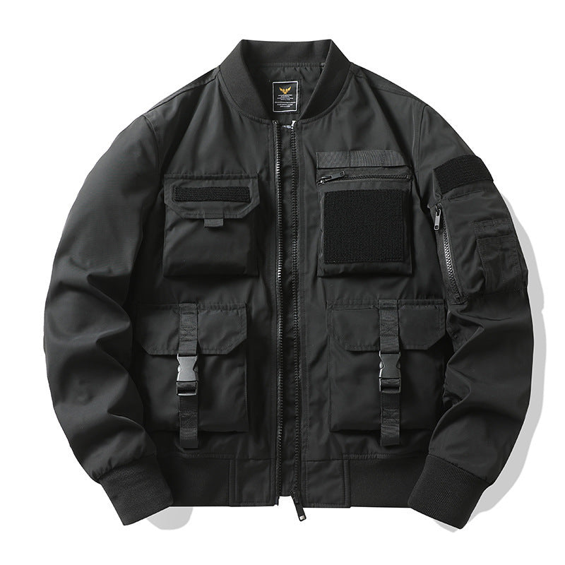 Tactical Black Bomber Jacket – Tokyo Street Edge