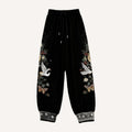 Butterfly Embroidered Joggers – Tokyo Street Luxe