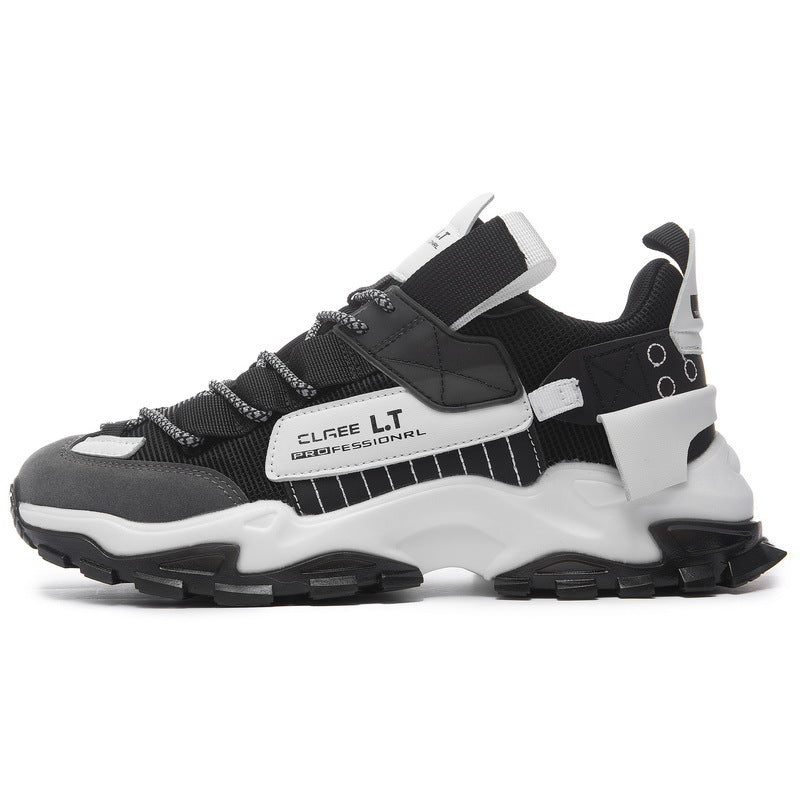 Men's breathable mesh casual Japanese-style sneakers