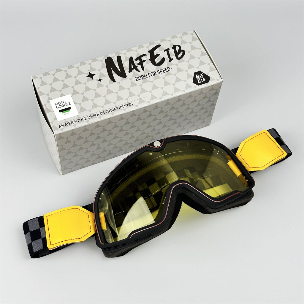 Japanese style DEUS motorcycle helmet goggles