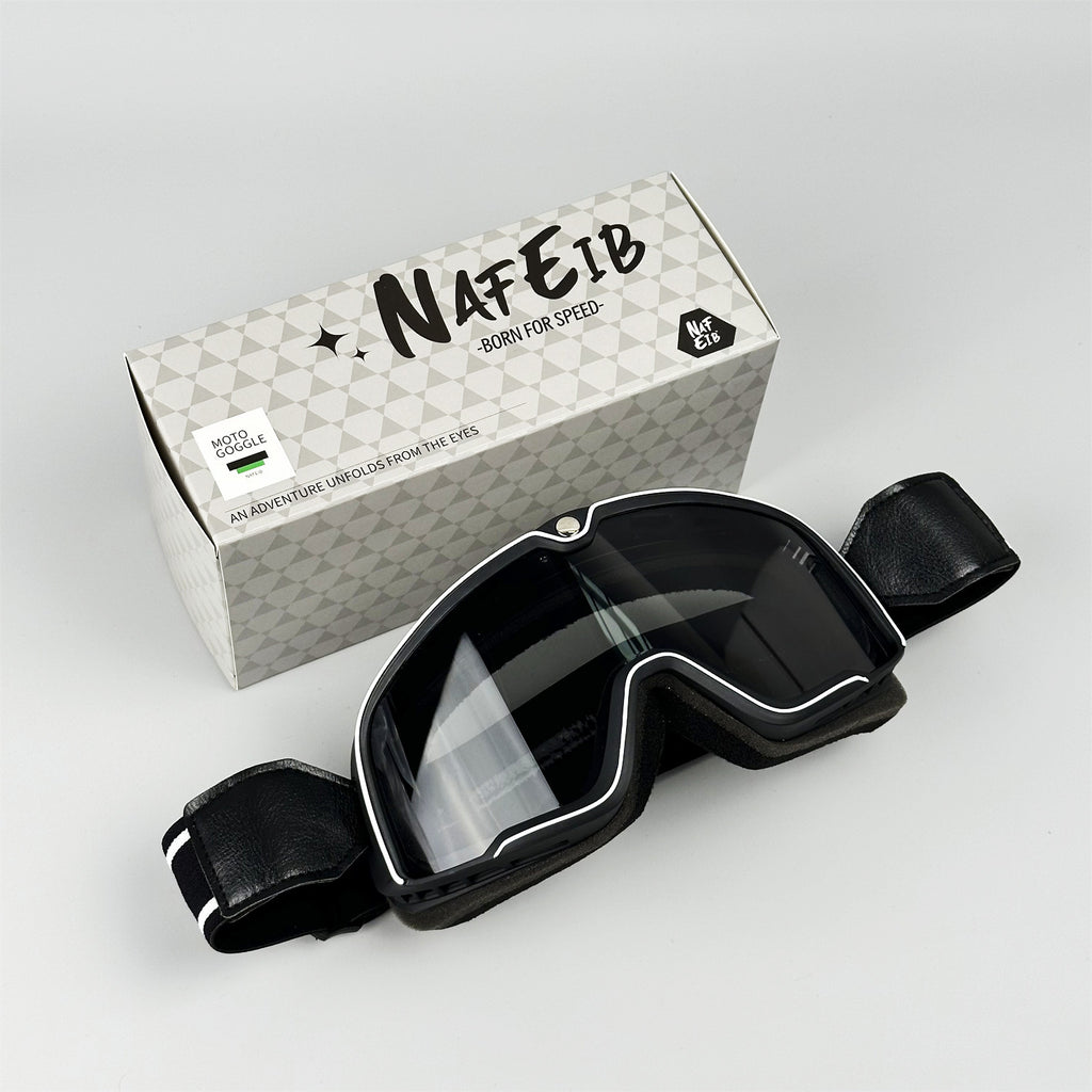 Japanese style DEUS motorcycle helmet goggles