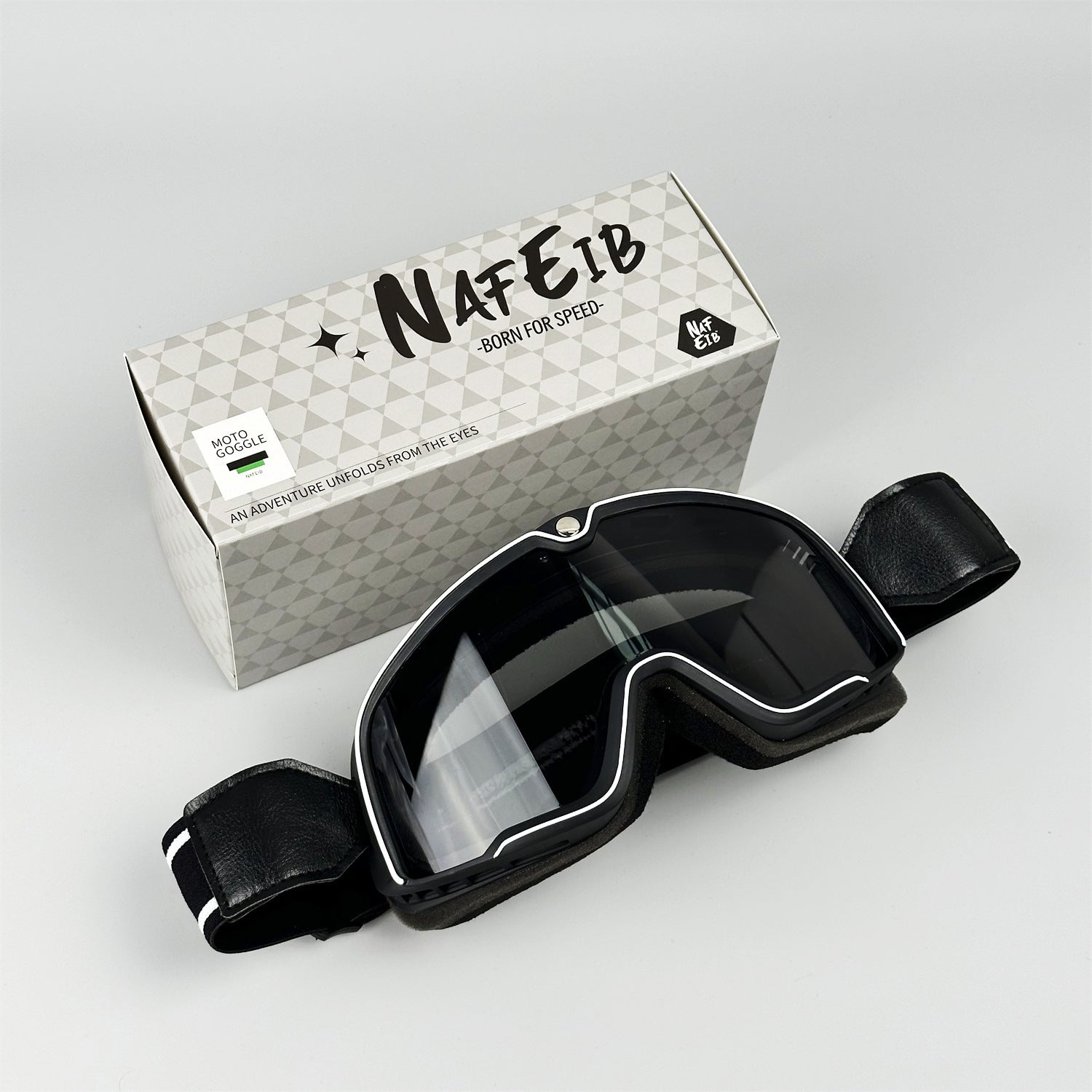 Japanese style DEUS motorcycle helmet goggles