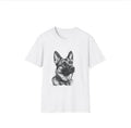 Mens 3D Digital-Print Cartoon Animal Sports T-Shirt