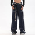 Loose Wide Leg Straight Trousers