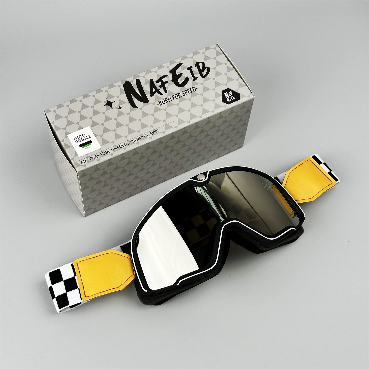 Japanese style DEUS motorcycle helmet goggles
