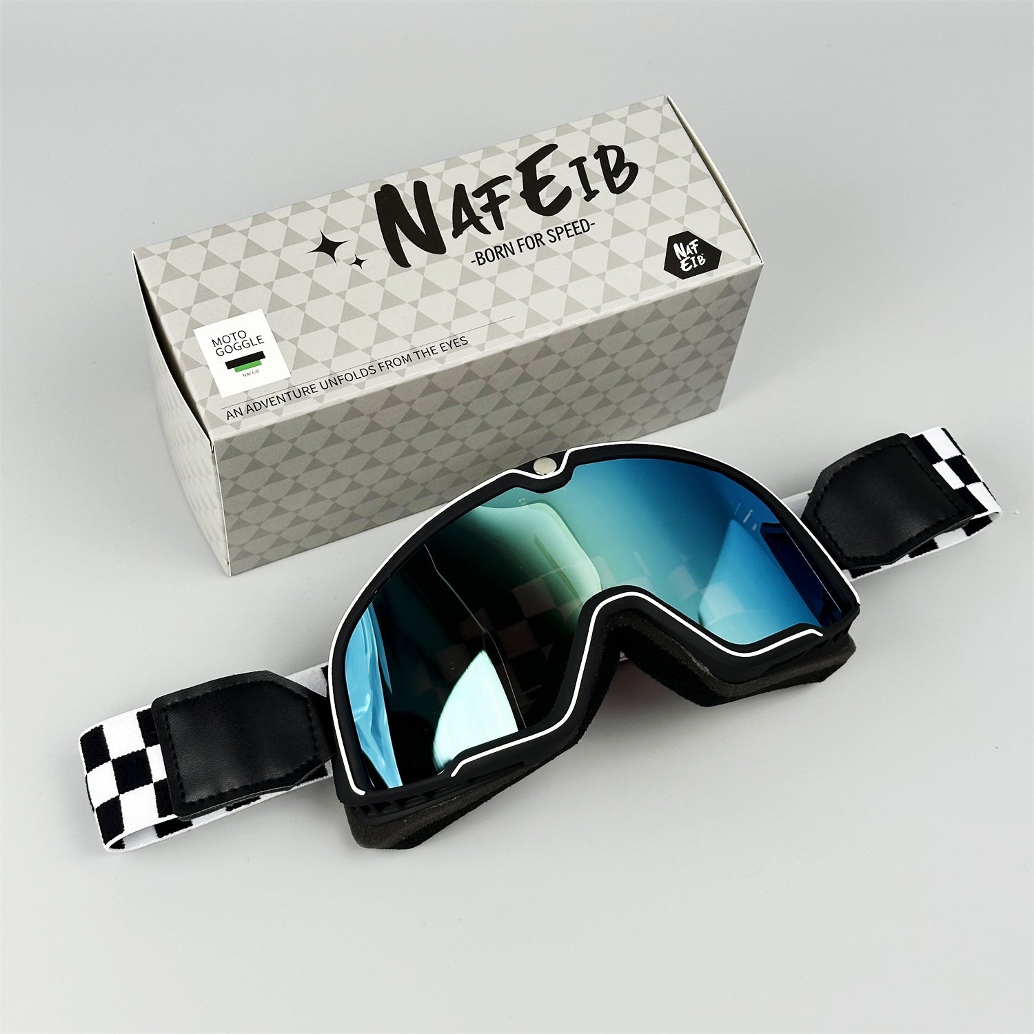 Japanese style DEUS motorcycle helmet goggles