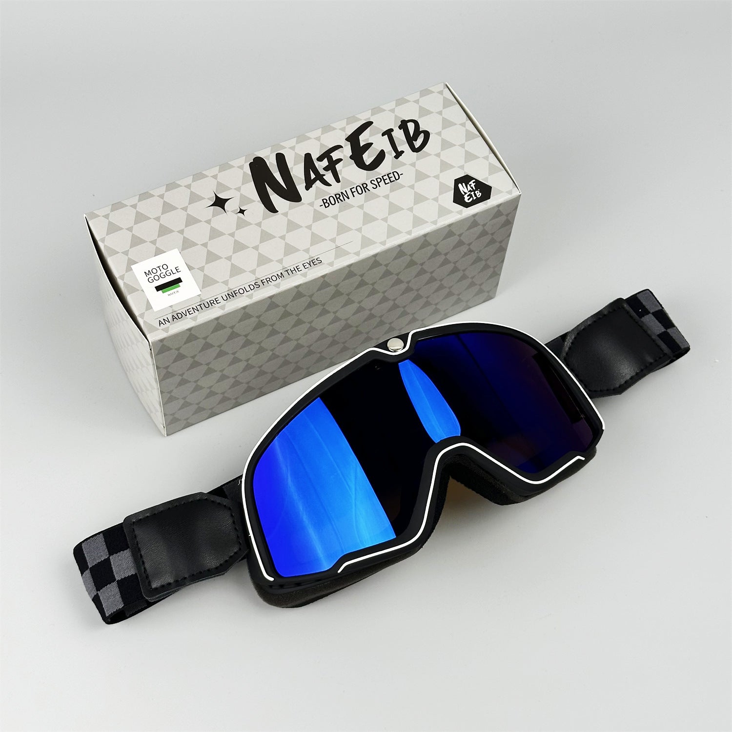 Japanese style DEUS motorcycle helmet goggles