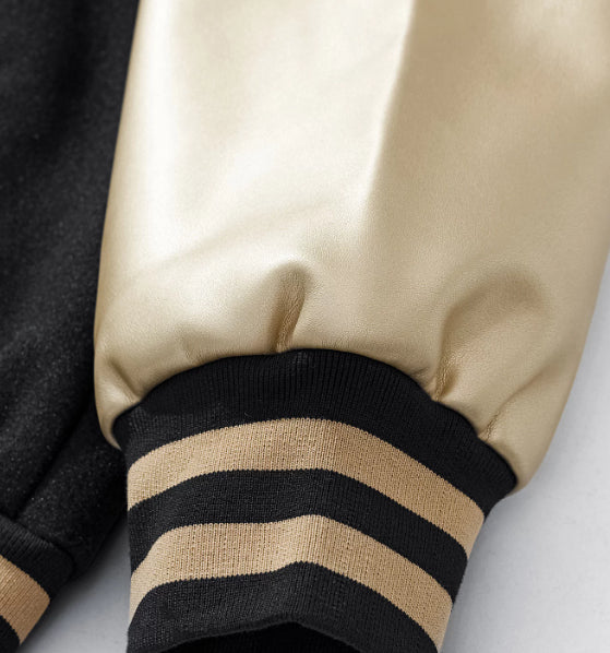 Sakura Satin Varsity Jacket – Tokyo Luxe Street