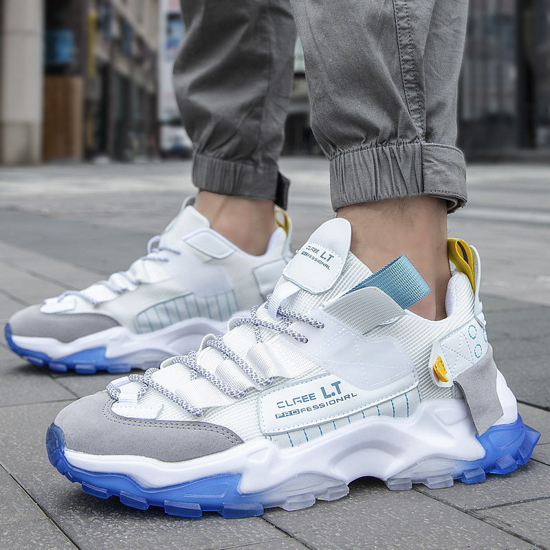Men's breathable mesh casual Japanese-style sneakers