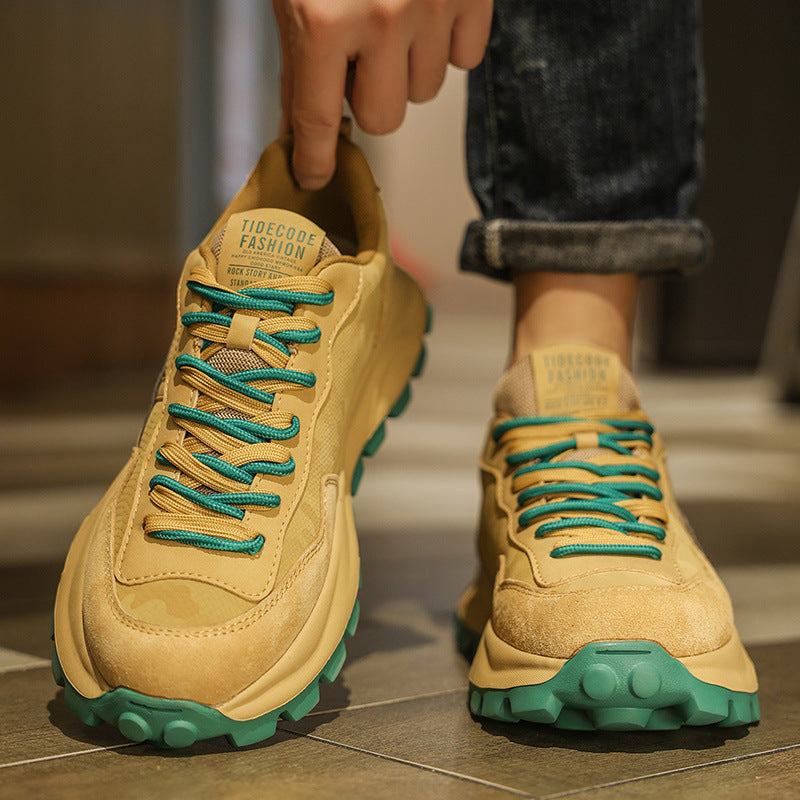 Japanese style multipurpose casual father shoes Converse style sneakers for teenage boys