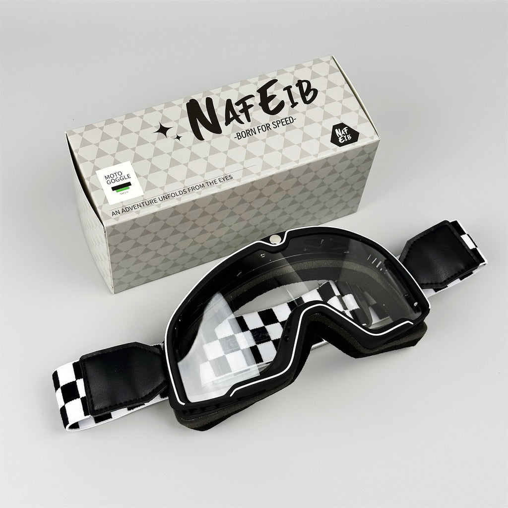 Japanese style DEUS motorcycle helmet goggles
