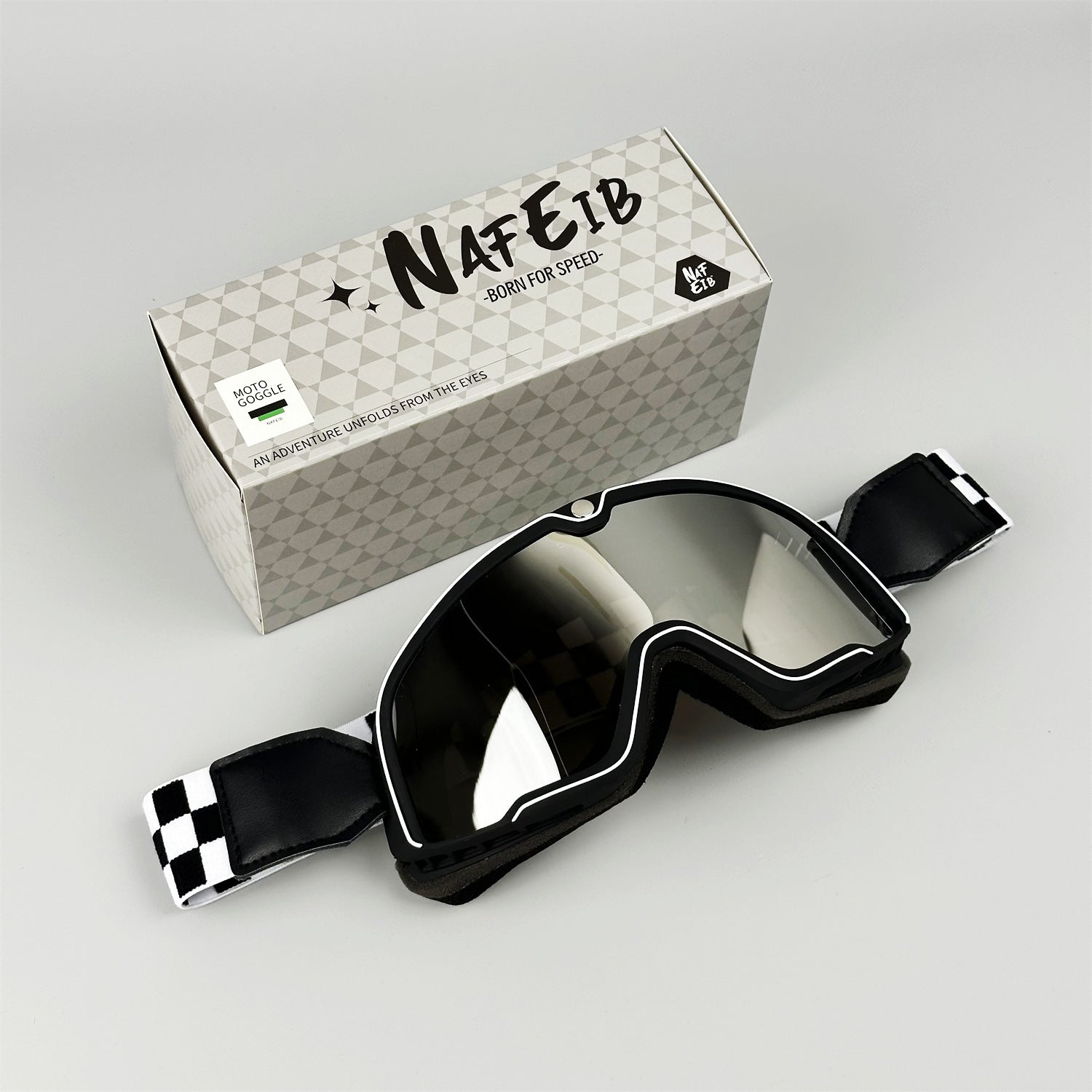 Japanese style DEUS motorcycle helmet goggles