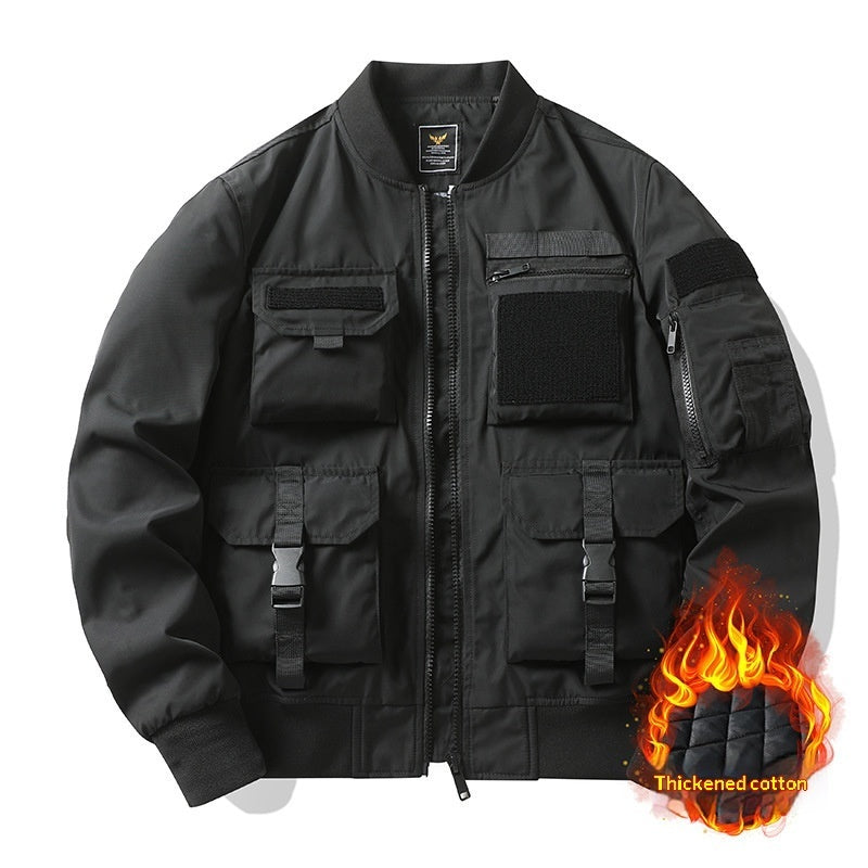 Tactical Black Bomber Jacket – Tokyo Street Edge