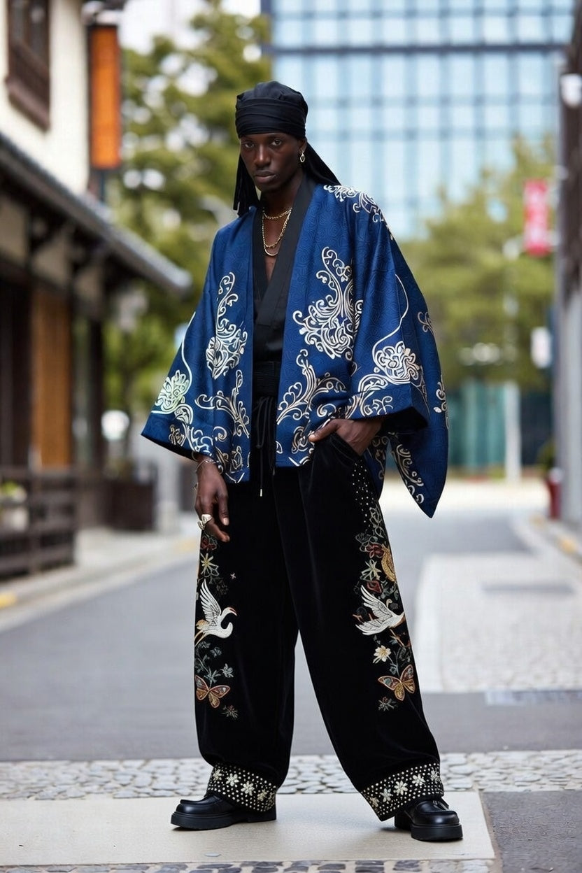 Butterfly Embroidered Joggers – Tokyo Street Luxe